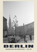 Hardenbergstraße and Gedächtniskirche, Berlin, c. 1935–1938 heritage photograph