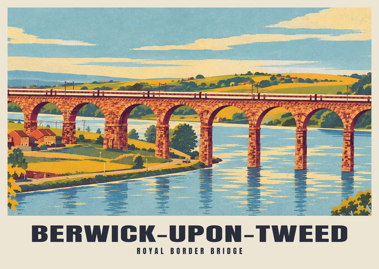 Royal Border Bridge, Berwick-upon-Tweed Poster