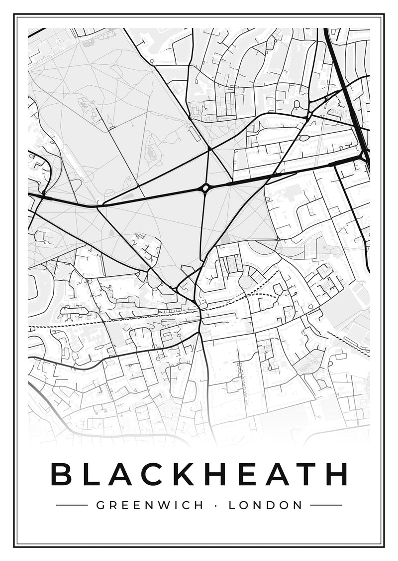 Blackheath Street Map Poster