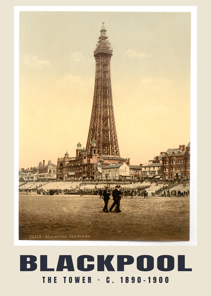 The Tower, Blackpool, c. 1890–1900 Heritage Print