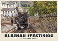 The Ffestiniog Railway, Blaenau Ffestiniog poster, Oil Painting style