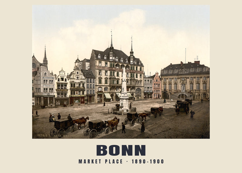 Market Place, Bonn — 1890–1900