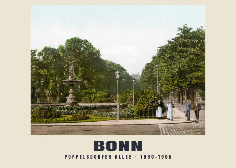 Poppelsdorfer Allee, Bonn — 1890–1905