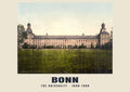 The University, Bonn — Vintage photochrom print, 1890–1900