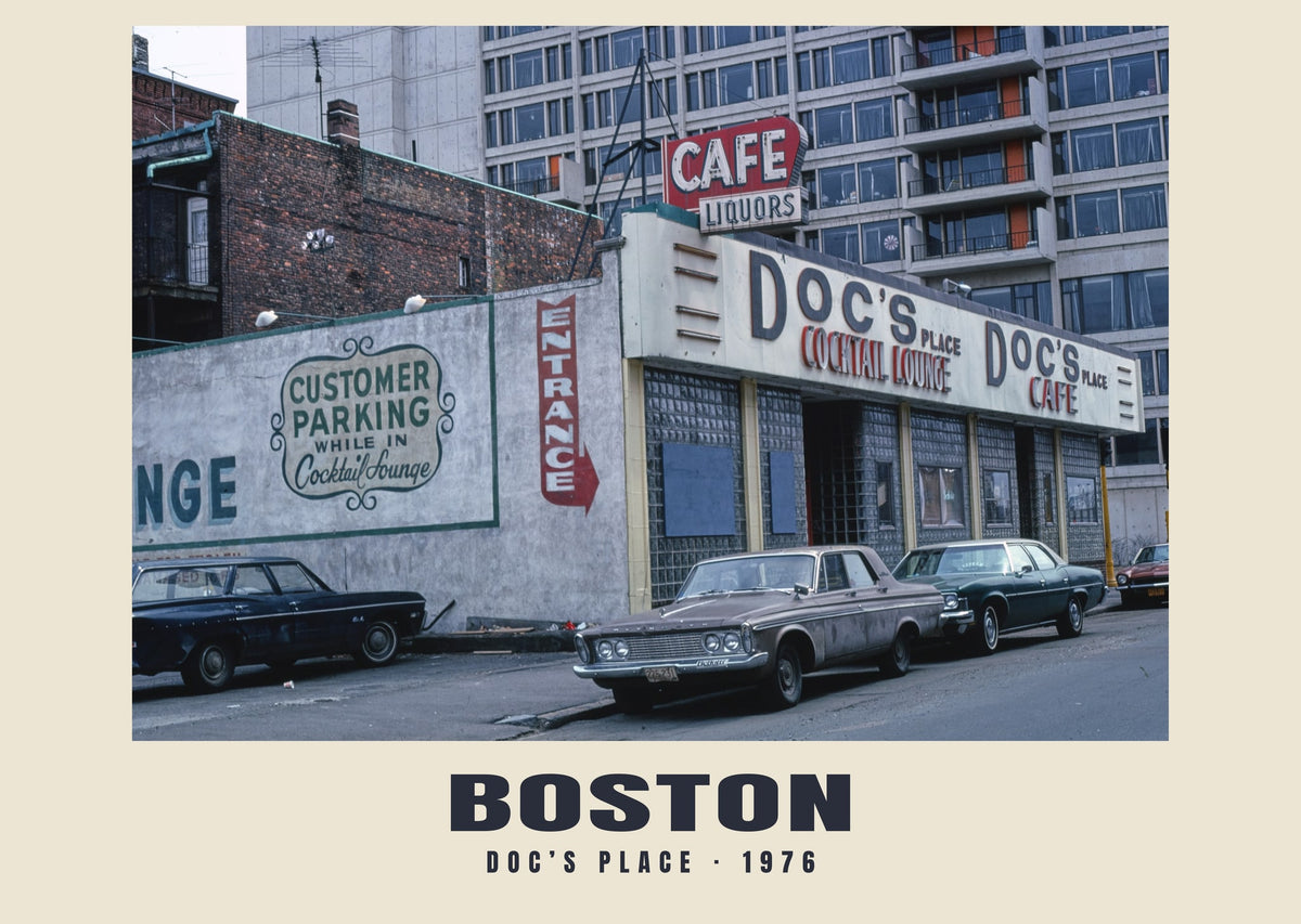 Doc’s Place, Boston, 1976 — Historic photograph print