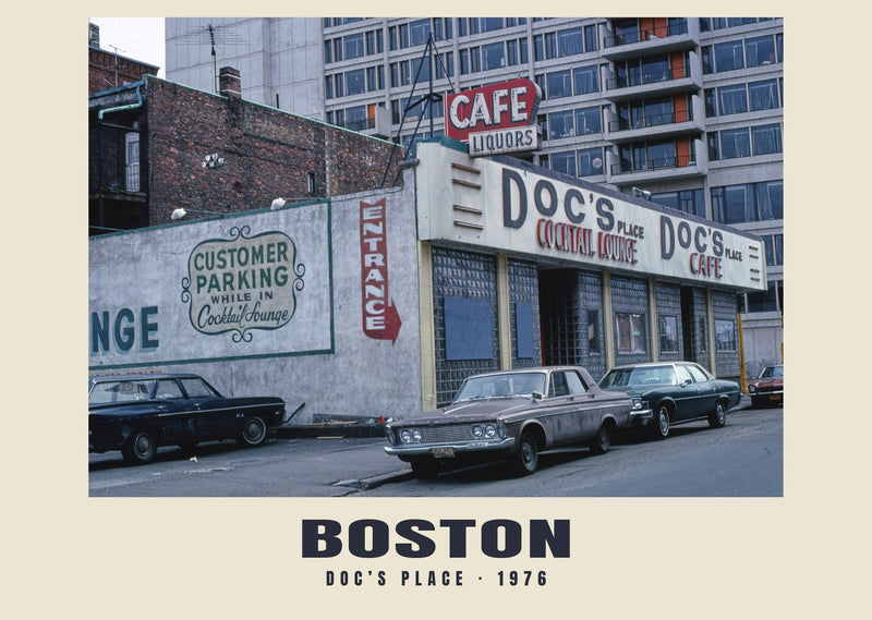 Doc’s Place, Boston — 1976 · Historic photograph print