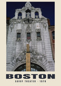 Savoy Theater, Boston, 1978 — Historic photograph print