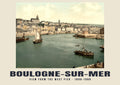 View from the West Pier, Boulogne-sur-Mer, 1890–1900 heritage photograph