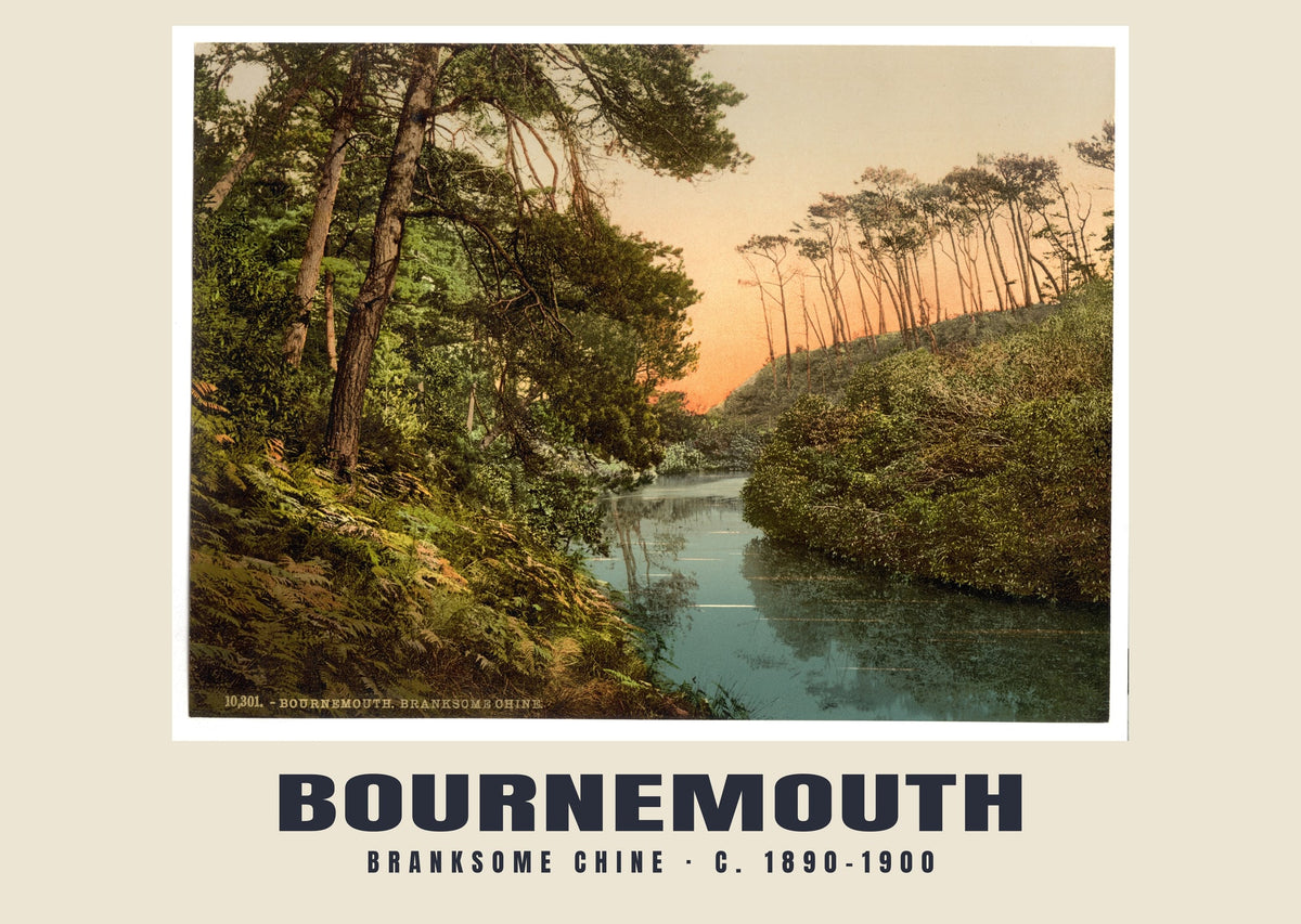 Branksome Chine, Bournemouth, c. 1890–1900 heritage photograph