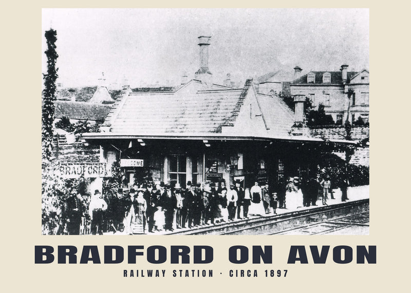 Railway Station, Bradford On Avon — circa 1897