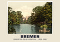 Herdentor and Bischofstor, Bremen, 1890–1900 heritage photograph