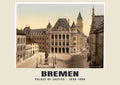 Palace of Justice, Bremen, 1890–1900 heritage photograph