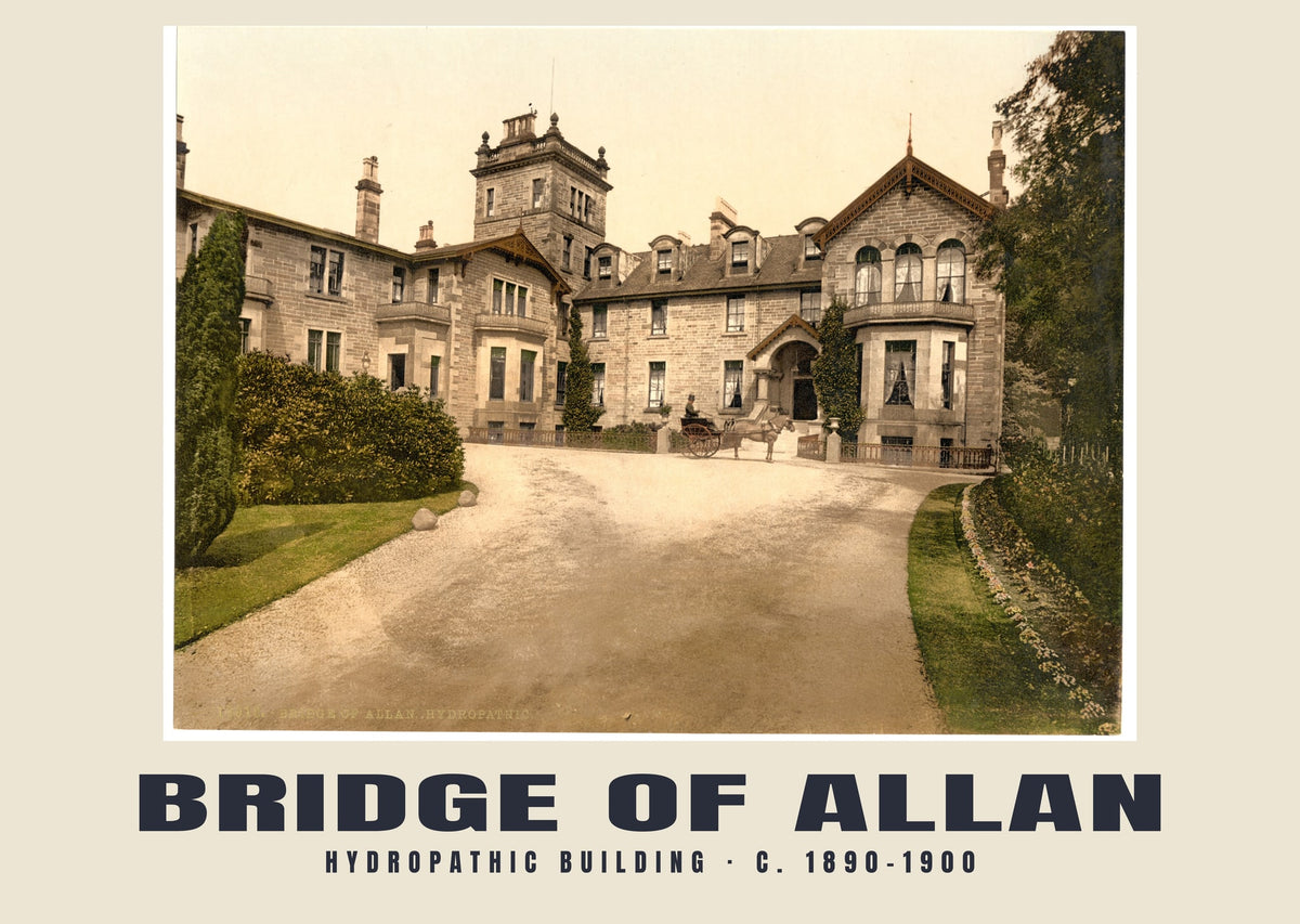Hydropathic Building, Bridge of Allan, c. 1890–1900 heritage photograph