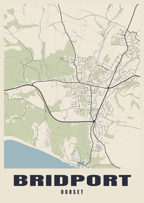 Bridport Street Map Poster