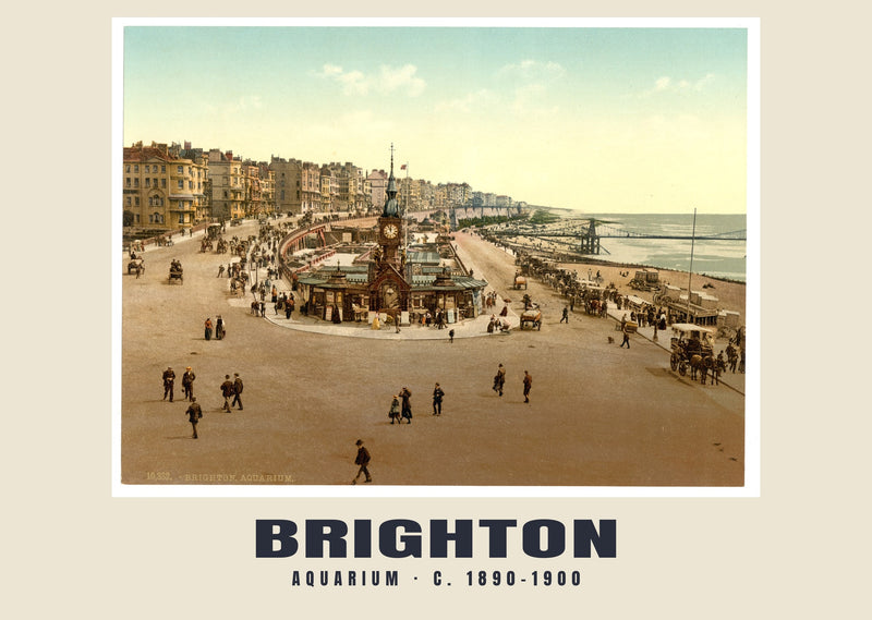 Aquarium, Brighton, c. 1890–1900 Heritage Print