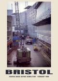 Fairfax House before demolition, Bristol, February 1988 heritage photograph
