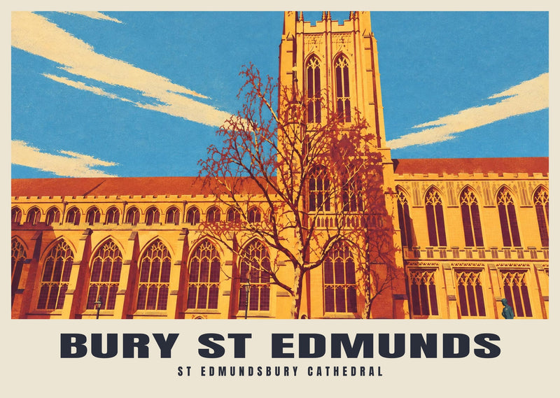 St Edmundsbury Cathedral, Bury St Edmunds Poster