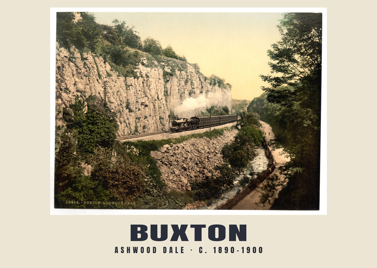 Ashwood Dale, Buxton, c. 1890–1900 heritage photograph
