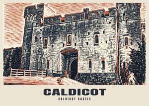 Caldicot Castle Poster