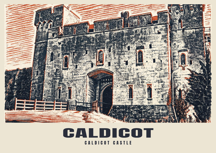 Caldicot Castle Poster