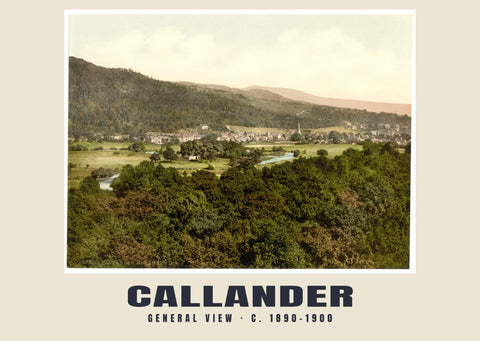 General view, Callander, c. 1890–1900 Heritage Print