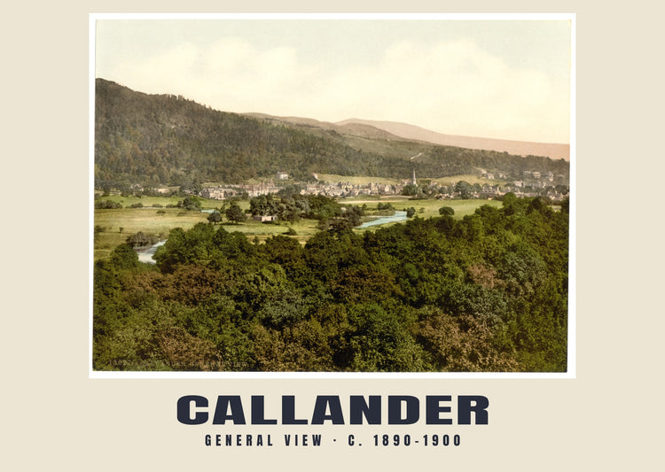 General view, Callander, c. 1890–1900 Heritage Print