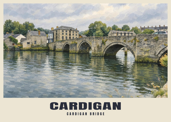 Cardigan Bridge Poster