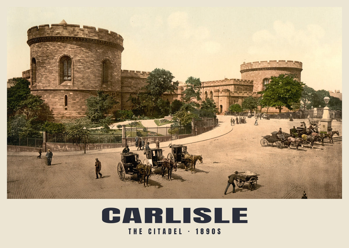 The Citadel, Carlisle, 1890s heritage photograph