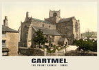 Cartmel poster, The Priory Church · 1890s