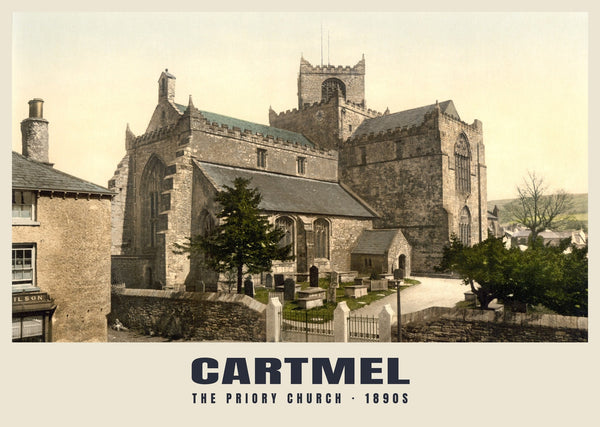 The Priory Church, Cartmel, c. 1890–1900 Heritage Print