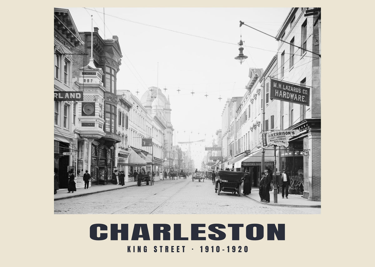 King Street, Charleston, South Carolina, 1910–1920