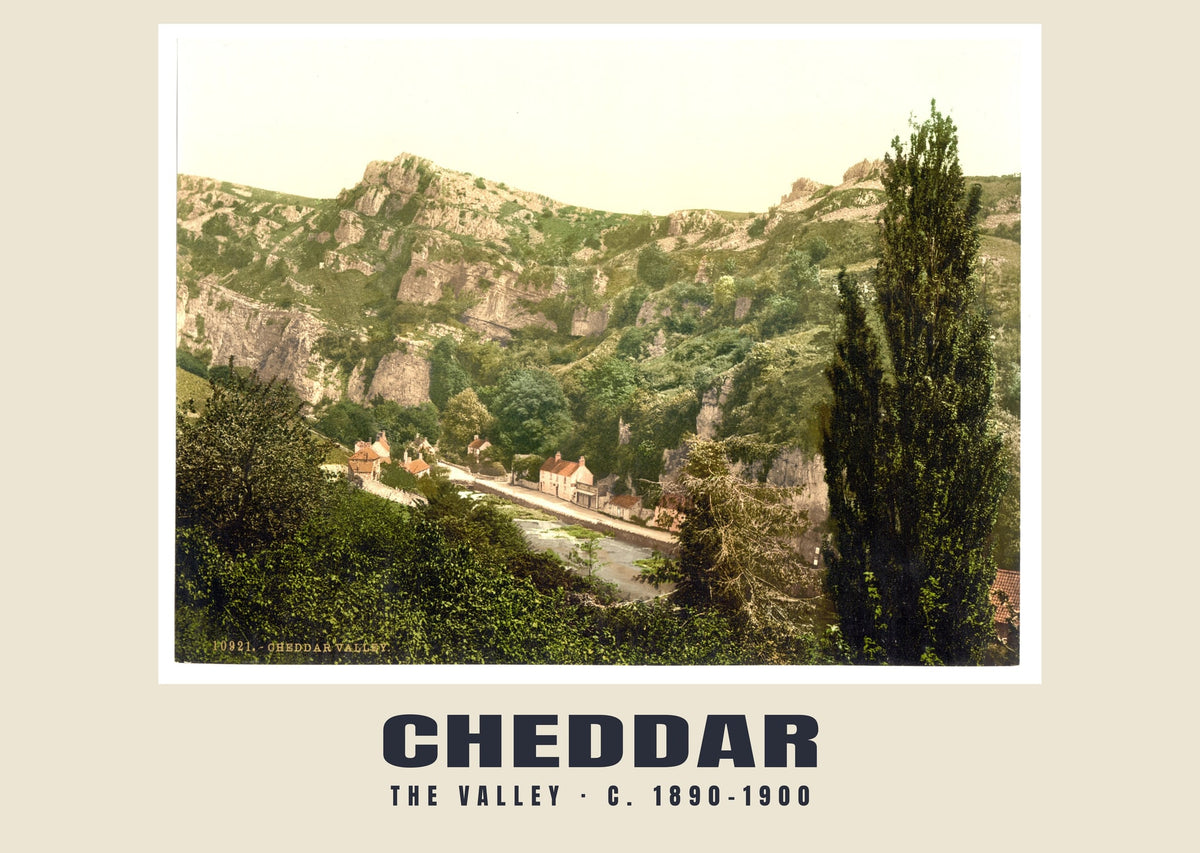 The Valley, Cheddar, c. 1890–1900 heritage photograph