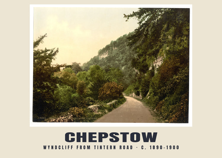 Wyndcliff from Tintern Road, Chepstow, c. 1890–1900 Heritage Print