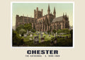 The cathedral, Chester, c. 1890–1900 heritage photograph