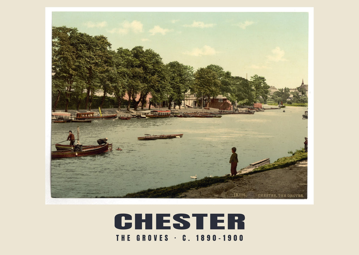 The Groves, Chester, c. 1890–1900 heritage photograph