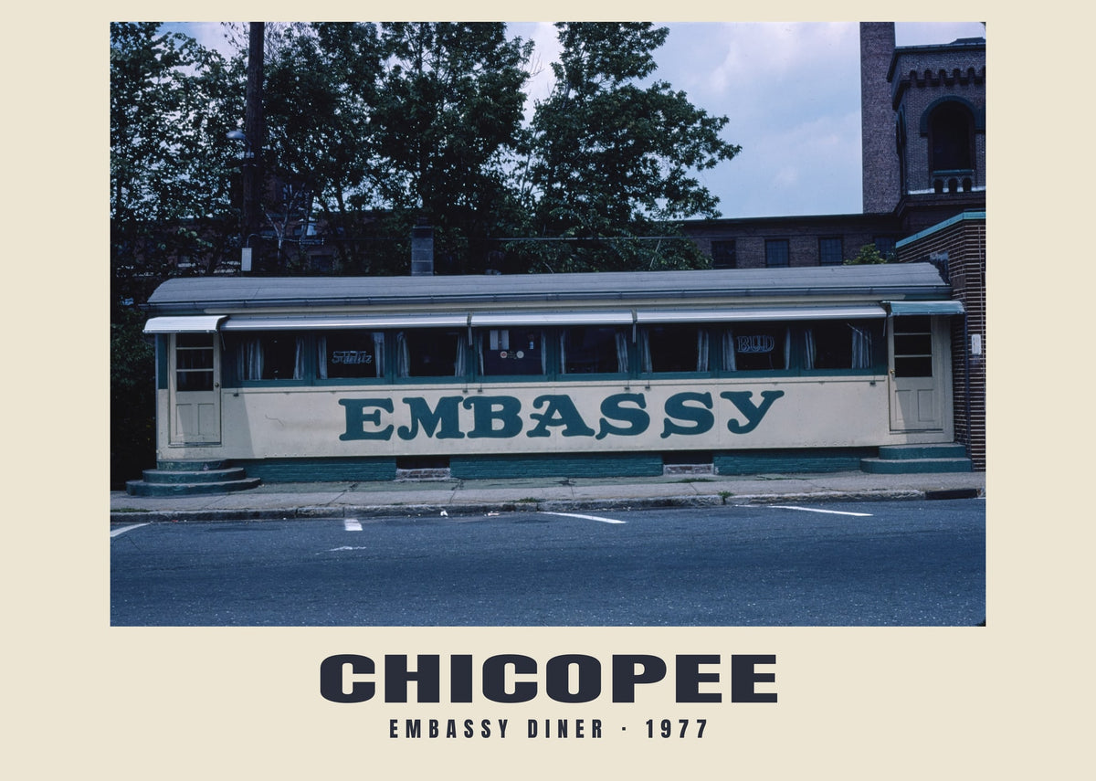Embassy Diner, Chicopee, Massachusetts, 1977