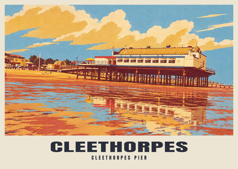 Cleethorpes Pier Poster