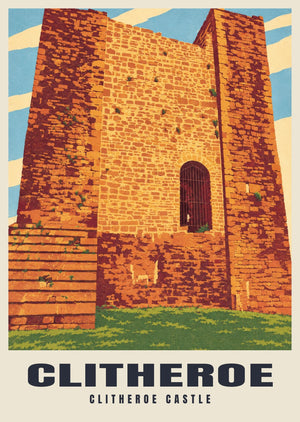 Clitheroe Castle Poster