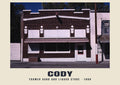 Former Bank and Liquor Store, Cody, 1980 heritage photograph