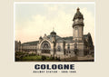 Railway Station, Cologne, 1890–1900 heritage photograph