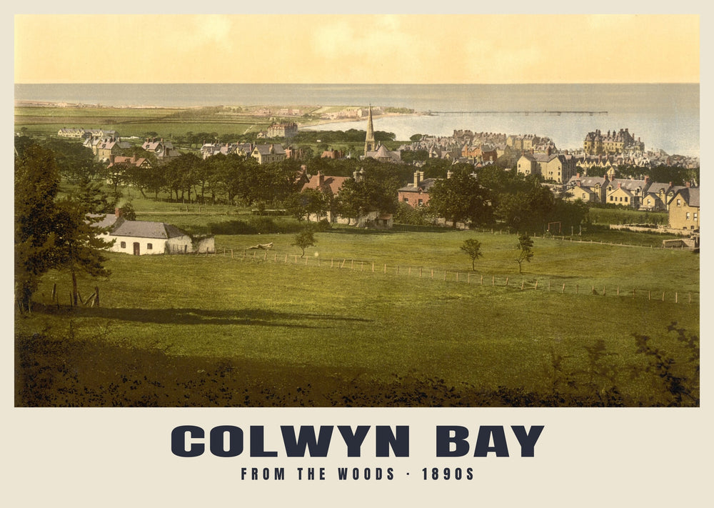 From the Woods, Colwyn Bay, c. 1890–1900 Heritage Print
