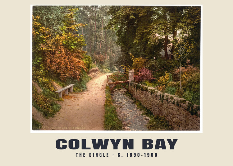 The Dingle, Colwyn Bay, c. 1890–1900 Heritage Print