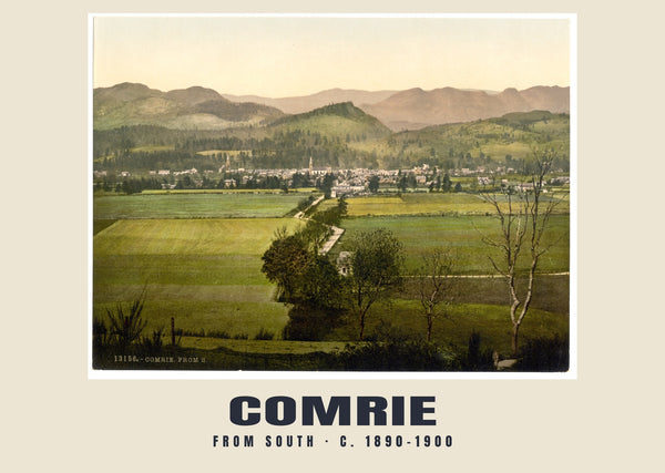 From south, Comrie, c. 1890–1900 Heritage Print
