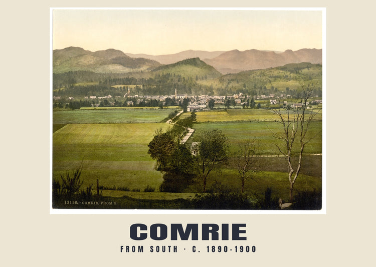 From south, Comrie, c. 1890–1900 Heritage Print