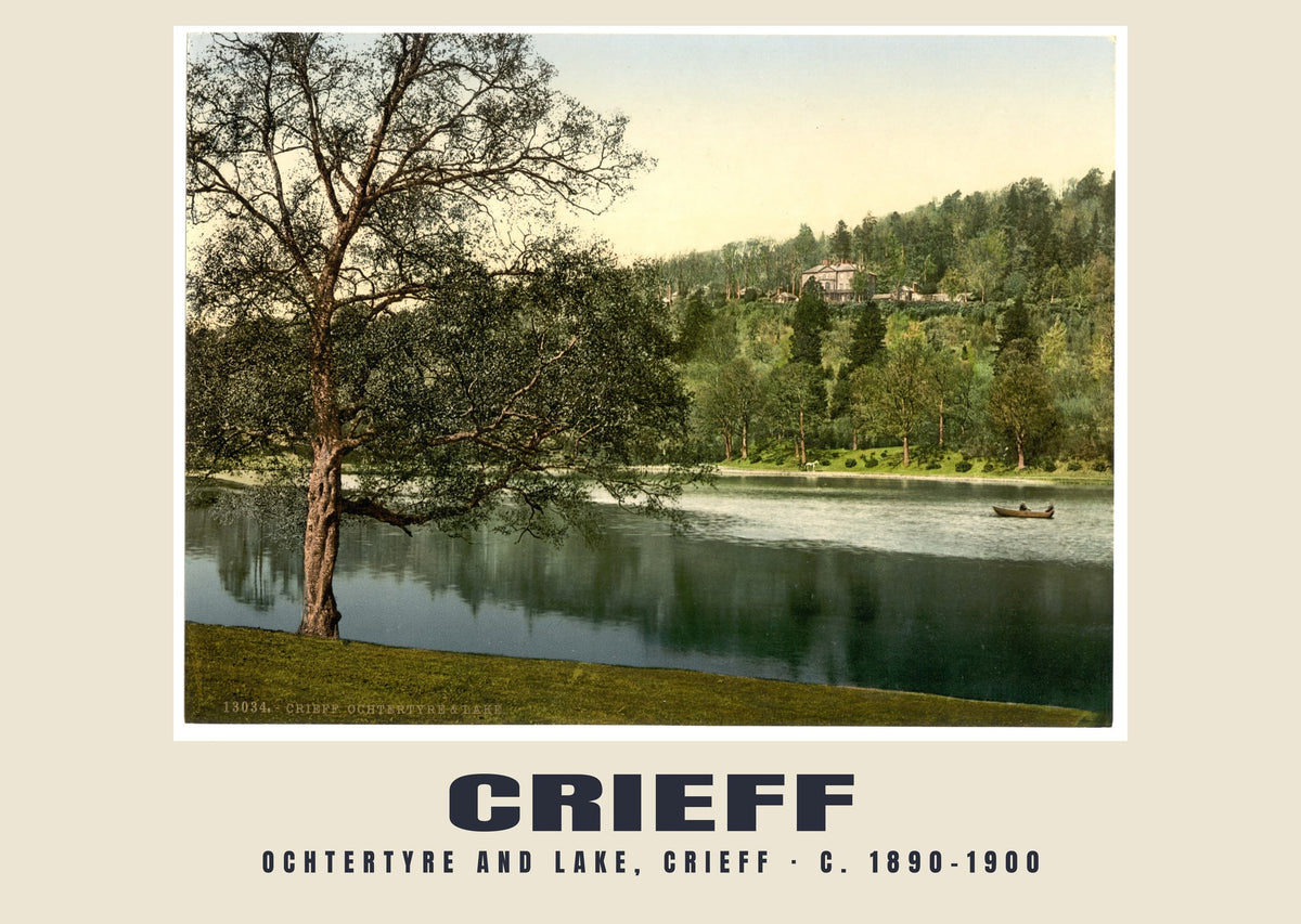Ochtertyre and Lake, Crieff, c. 1890–1900 heritage photograph