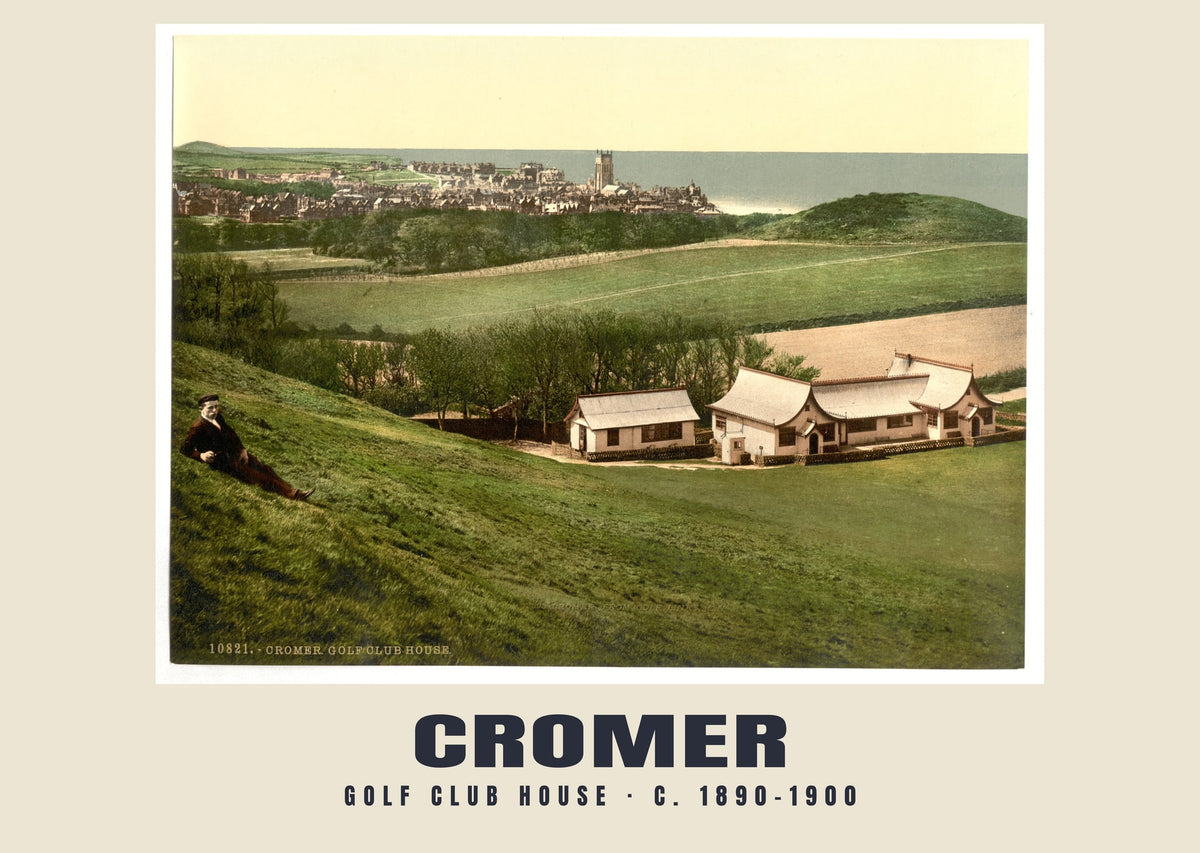 Golf club house, Cromer, c. 1890–1900 heritage photograph