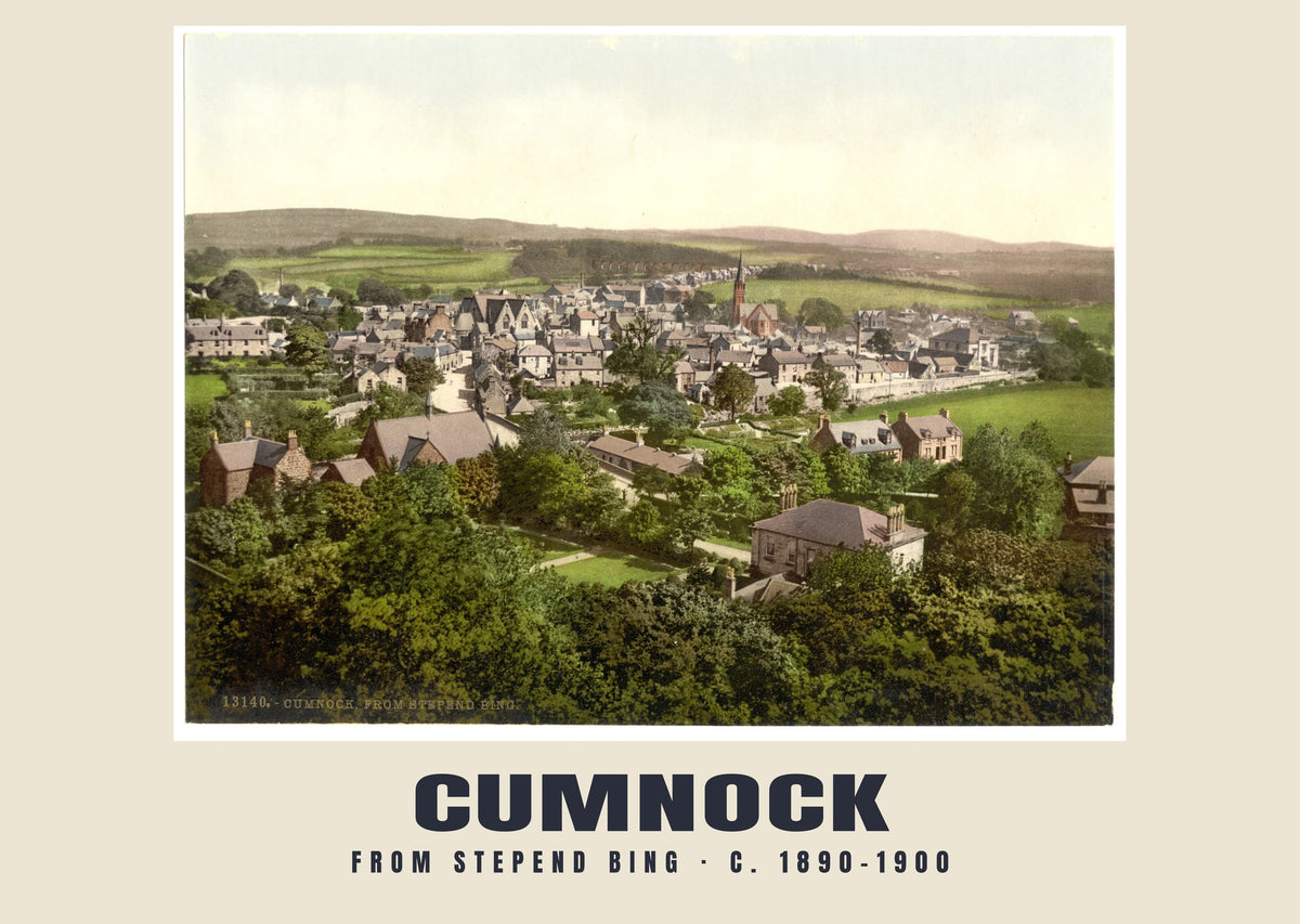 From Stepend Bing, Cumnock, c. 1890–1900 heritage photograph