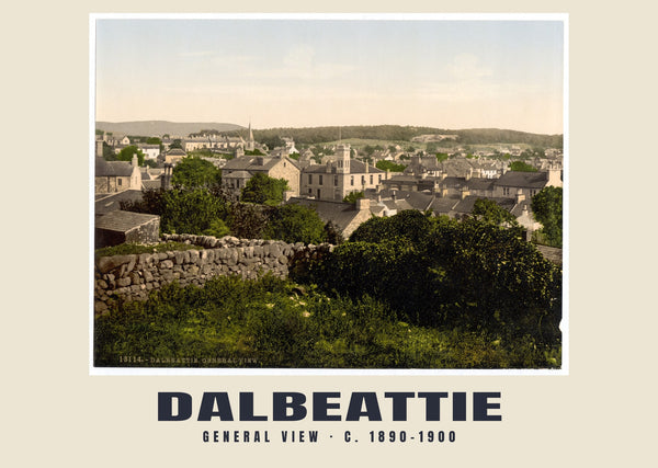 General view, Dalbeattie, c. 1890–1900 Heritage Print