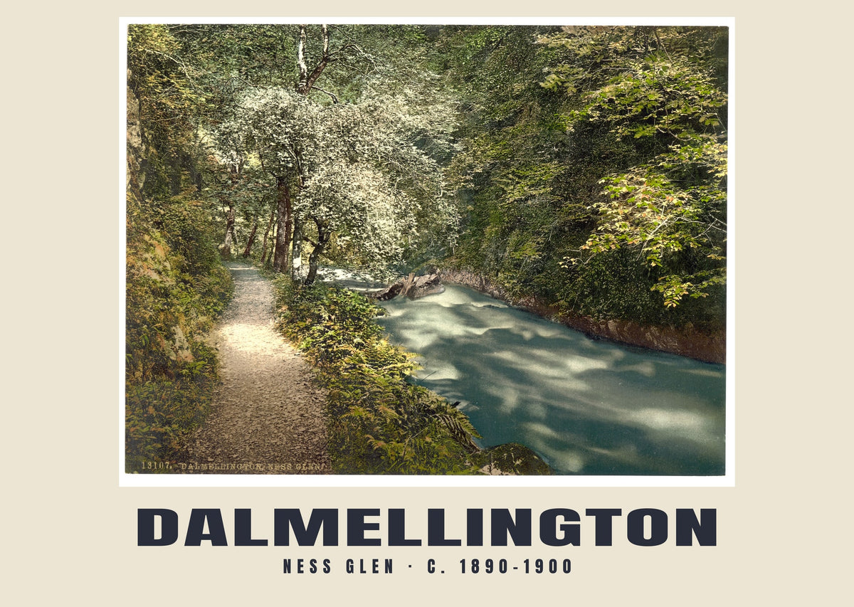 Ness Glen, Dalmellington, c. 1890–1900 heritage photograph