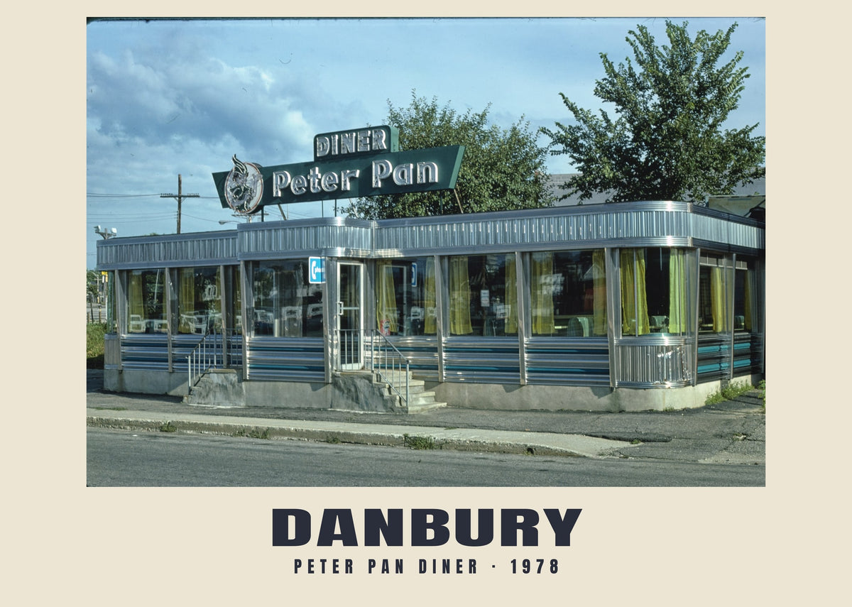 Peter Pan Diner, Danbury, 1978 heritage photograph